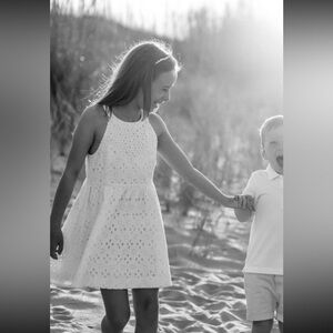 Lilly Pulitzer Girls White Eyelet dress